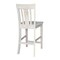 Whitewood Industries Solid Wood San Remo Counter Height Dining Stool - 24" Seat Height S-102 - alternate 5